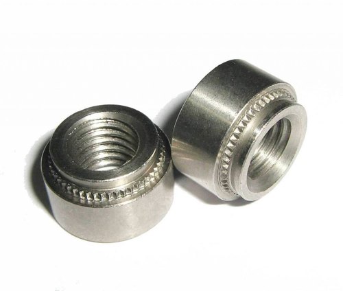 Polished 3/16inch Mild Steel Round Nut