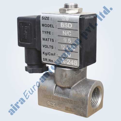 2/2 Way Direct Acting Solenoid Valve, Model Name/Number: Bsd