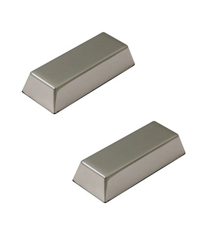 Solid 3.5 X 4.5 X 55 Inch Mild Steel Ingots