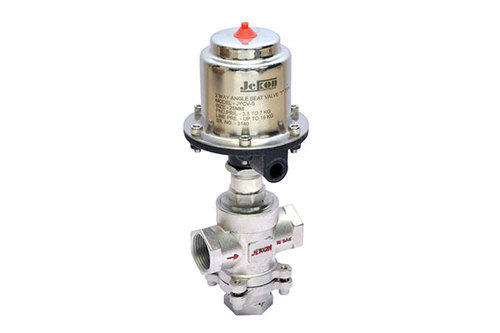 Air Stainless Steel 3 Way Mixing Diverting Control Valve, For Water