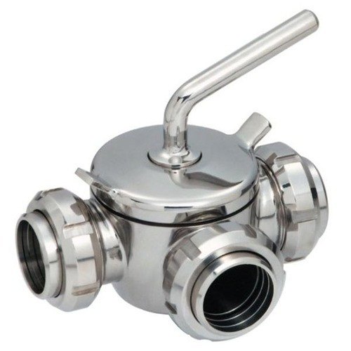 Ss 3 Way Plug Valve