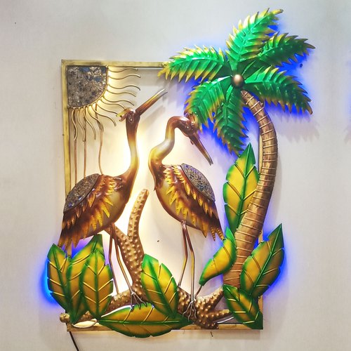 30 Metal Swan Frame with LED