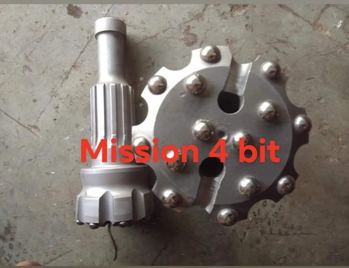 308 Mm Tungsten Carbide Mission 4 Button Bit, For Mining, Material Grade: EN36C