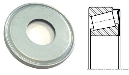 Polished Galvanized Steel Nilos Ring AV Type, Round