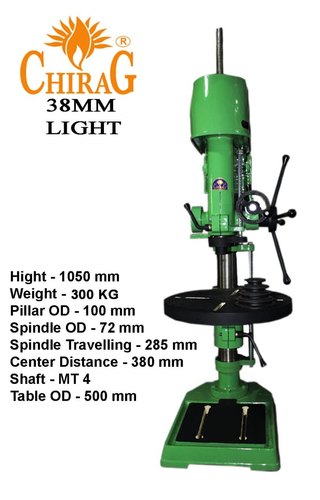 Chirag Sm 38mm Light Duty Drill Machine, 3 Phase