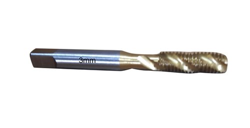 75mm Silver and Golden 3mm Carbide Tap, For Industrial, 45 Hrc