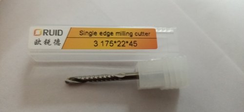 Ruid Hs Germany 3 Mm Single Edge Milling Cutter, For Wood, Acrylic Plastic Mdf, Plastic Box