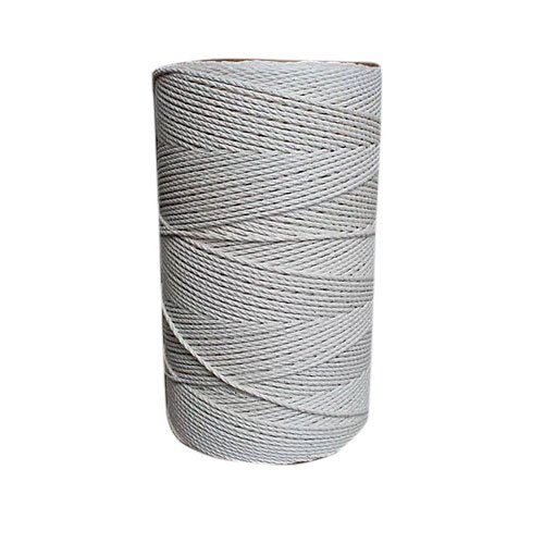 White Plain 3mm Twisted Cotton Twine, Packaging Type: Reel