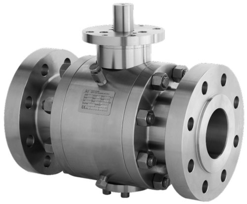 Stainless Steel Side Entry Trunnion Ball Valve, 600 Class, Size: 10 Inch