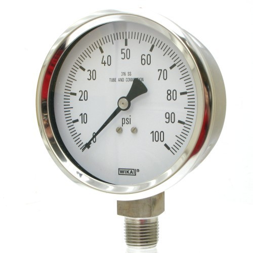 Mild Steel New Dial Pressure Gauges For Industrial