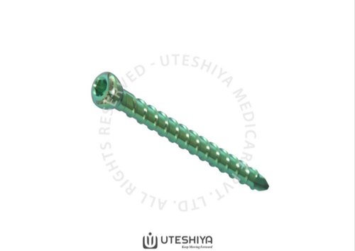 Uteshiya Medicare 4.9mm Locking Screw, Size: 24-70 mm