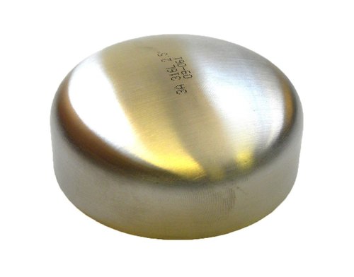 1 to 6 SS End Cap, Head Type: Round