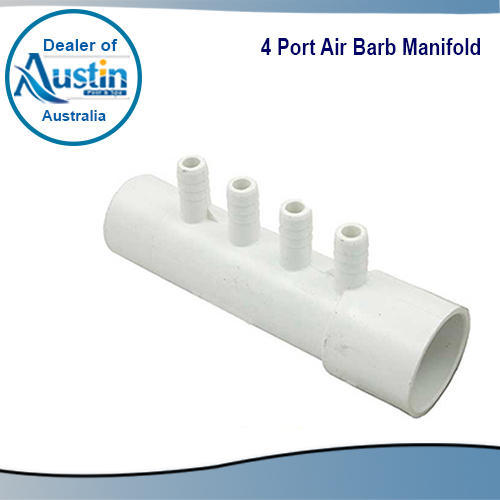 Austin 4 Port Air Barb Manifold, Packaging Type: Box , for Hydraulic Pipe