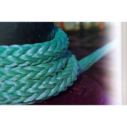 Green 4 Strand Polyamide Nylon Ropes, For Industrial