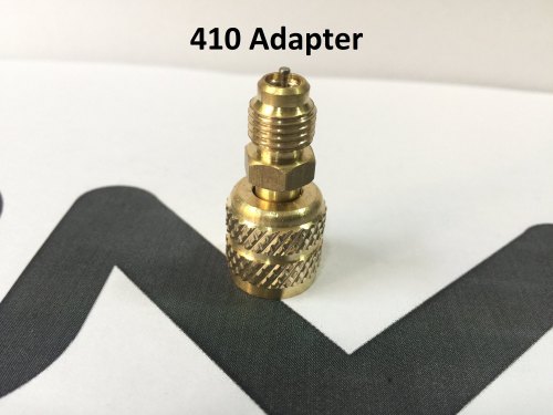R410a Brass Refrigerant Adapter, For Gas Charging