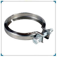 2 inch SS Pipe Clamps, Medium Duty, C Clamp