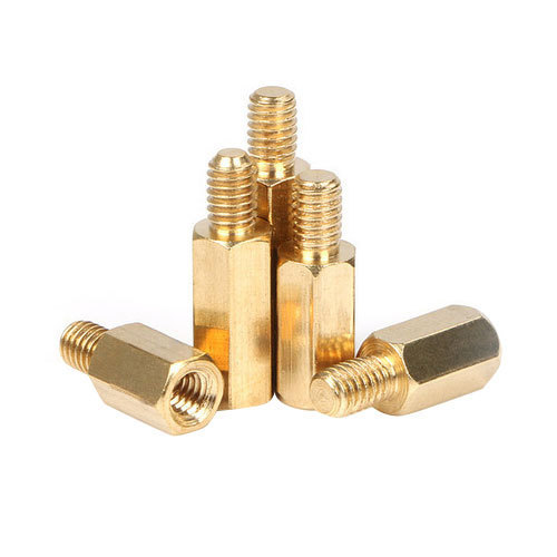 Brass Threaded Hex Spacer Terminal