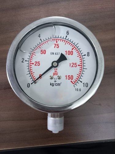 SMT Steel Pressure Gauge 10 Kg, For Industrial