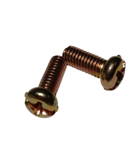 Mild Steel Pan Combination Head Screw, For Fitting