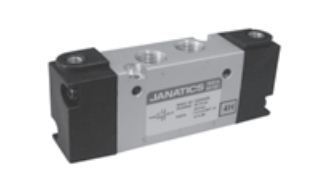 Janatics 5/3 Blocked Double External Pilot Valve With Spring Centered