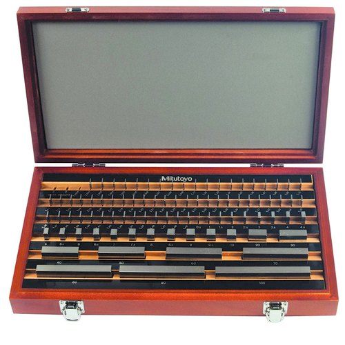 1.001-100 Steel Gauge Block/ Slip Gauge Set, Model Name/Number: 516-947 Grade 1