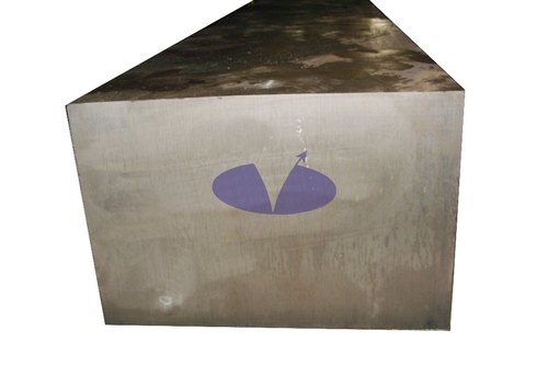 Rectangular 55NICRMOV7 Hot Rolled Steel Block, for Construction