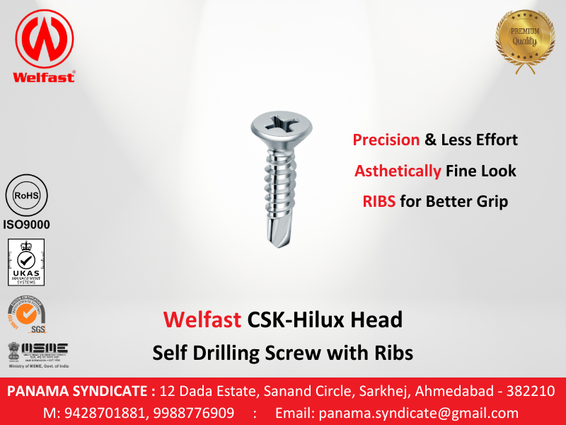 CSK-HILUX HEAD SELF DRILLING SCREW