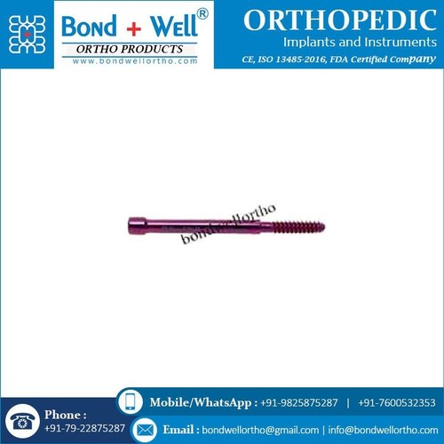 6.4 mm Orthopedic Implants Lag Screw for PFN