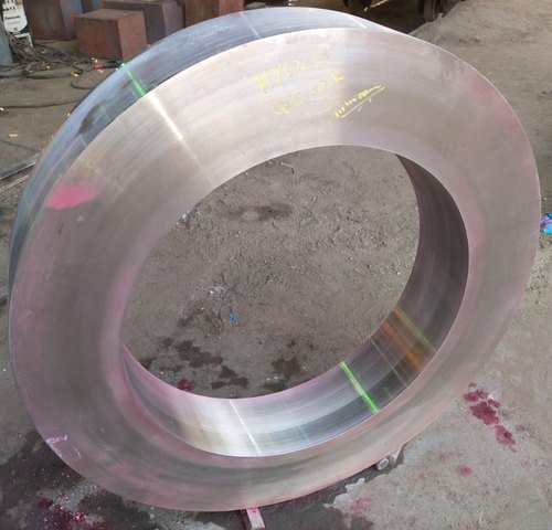 Metallic Gray Super Duplex F53 (UNS S32750) Forged Rings
