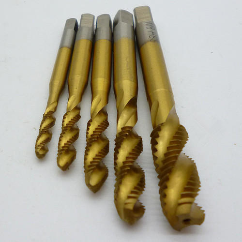 Polished HSS Machine Spiral Points Taps