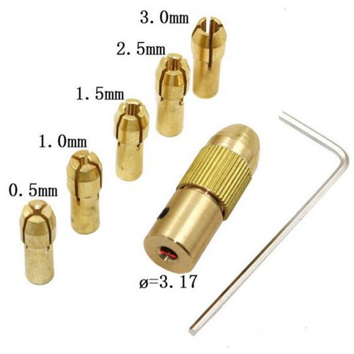 Mini Drill Collet, For Fro Rs555 Motor, Size: 3.17 Mm