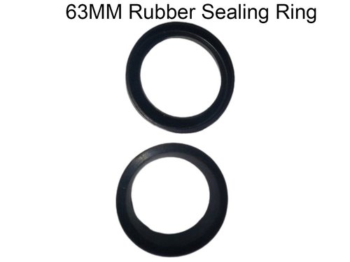 Black 63MM Rubber Sealing Ring, 45