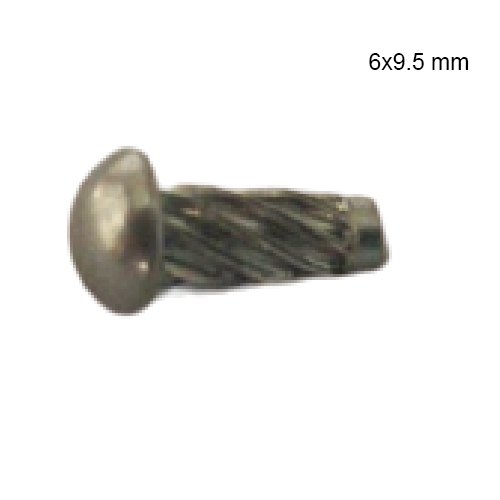 6x9.5 Mm Mild Steel Rivet