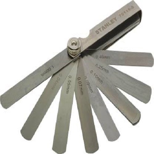 Stanley Stainless Steel PFEELER GAUGE 25 BLADES, Model Name/Number: 70115-S