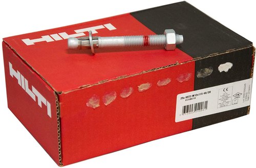 Galvanized Steel HILTI HST3 Safety Stud anchor, Grade: 5.8 Grade And Stainless Steel, Size: 10mm To 24mm Diameter