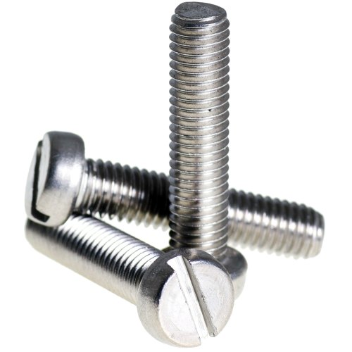 Mild Steel Round Head Machine Screw, For Machinery, Size: 75 Mm