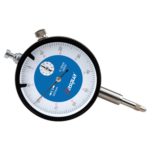 0-10mm Analog Dasqua Dial Indicator Basic Model ( Plunger Dial), For Industrial