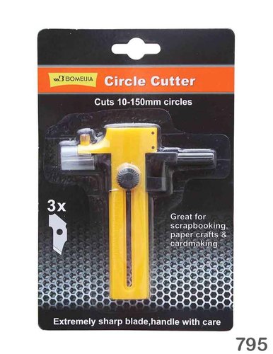 Steel Circle Cutter, Size: 11cm X 10cm