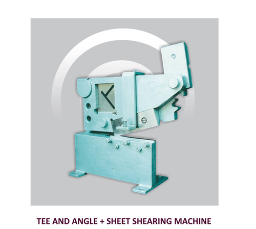 8/CH Hand Operated Lever Sheet Shearing Machine (Tee And Angle Cutting Machine)