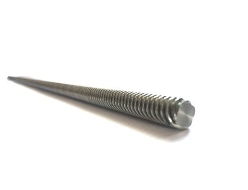 3 Mm To 50 Mm Stainless Steel Trapezoidal screw, Size: 1 Mtr