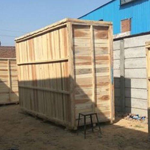 Rectangle jungle wood bolted box, For Shipping, Box Capacity: 800 Kg