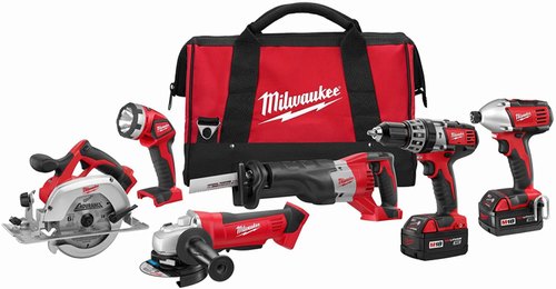 Milwaukee M18 Cordless LITHIUM-ION 6-Tool Combo Kit (2696-26)