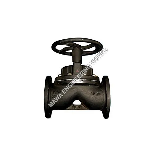 Cast Iron Flanges Diaphragm Valve