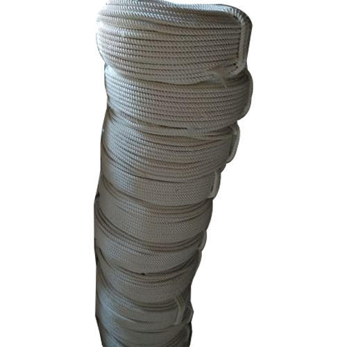 White 8mm Polyester Rope, Usage: Industrial