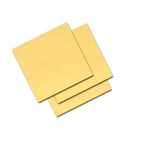 90 Brass Sheet, Square, 0.08- 3.0mm