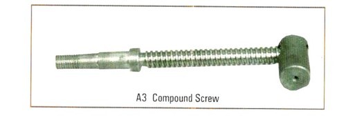 solid Cast Iron A 3 Compound Screw, Technical Grade, for Industrial