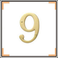 Brass Numerals