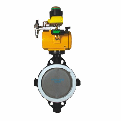 Teflon Lined On-Off Butterfly Valves