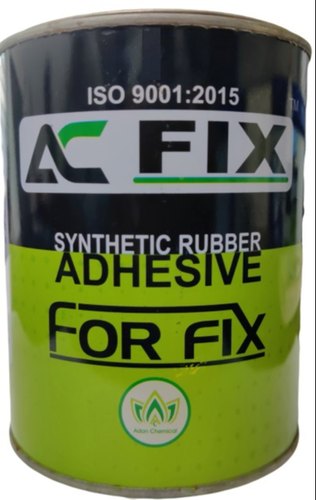 REDISH SYNTHETIC RUBBER ADHEISVE, Size: 500ml 1 Ltr, Packaging Type: Tin