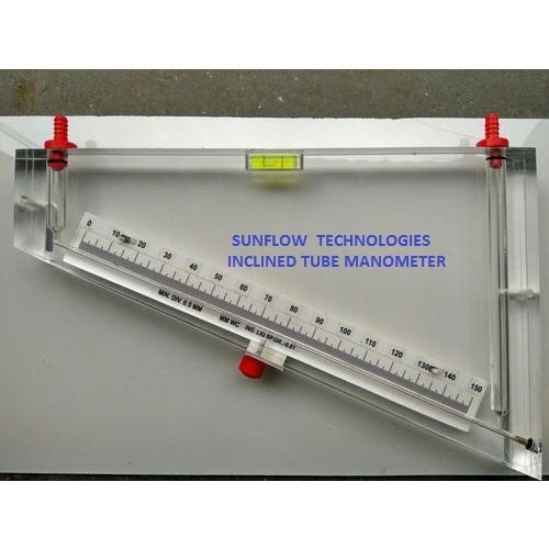 Acrylic Body Inclined Manometer